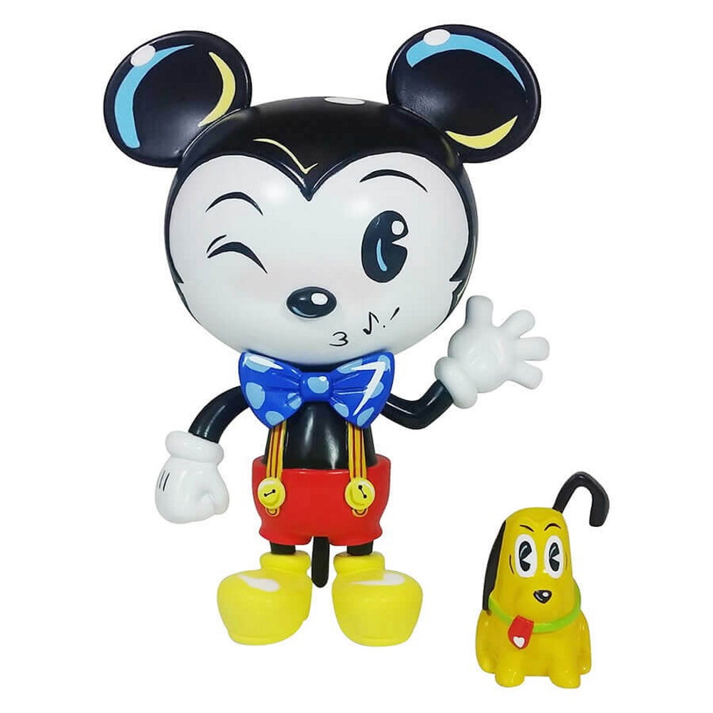 MICKEY MOUSE ミッキーマウス - ビニール ミッキー&プルート / The World of Miss Mindy / フィギュア・人形 【公式 / オフィシャル】